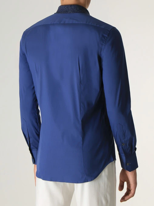 Рубашка Slim Fit хлопковая CORTIGIANI