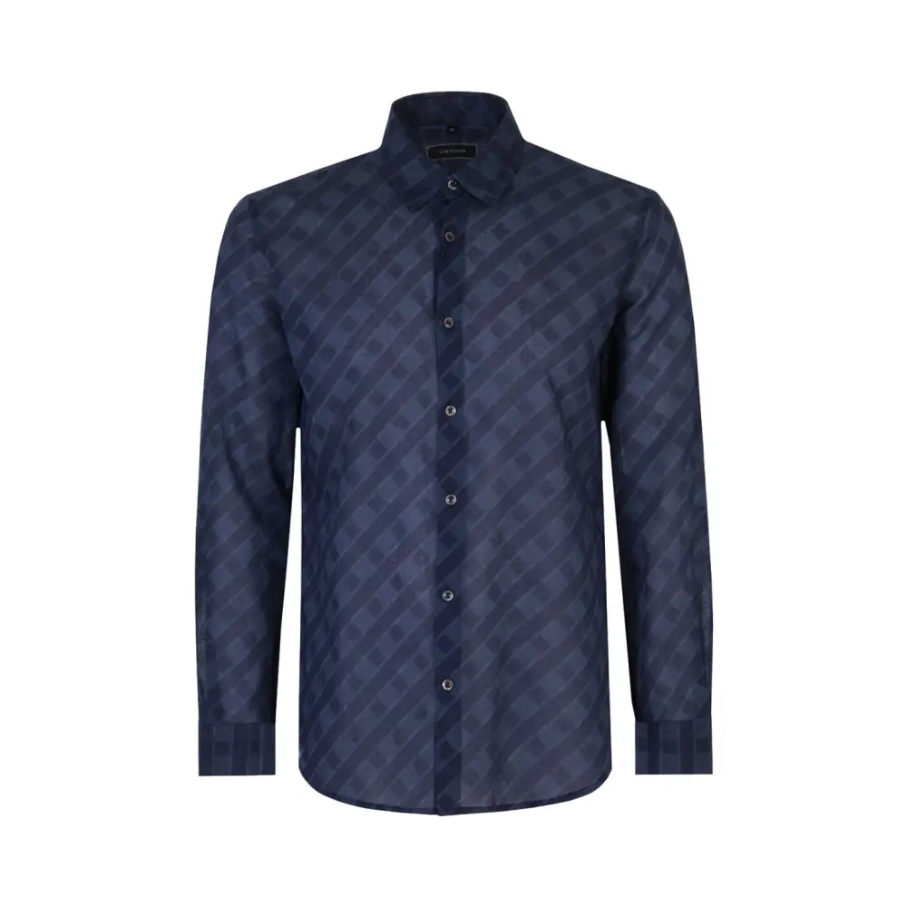 Рубашка Slim Fit хлопковая