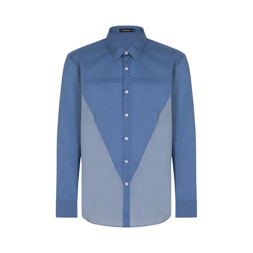 Рубашка Slim Fit хлопковая
