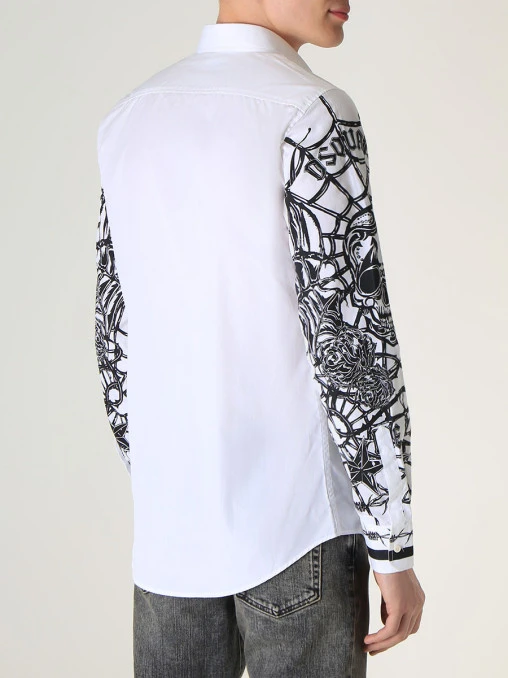 Рубашка Slim Fit хлопковая DSQUARED2