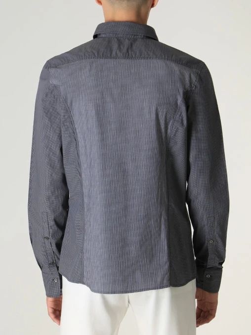 Рубашка Slim Fit хлопковая BRAY