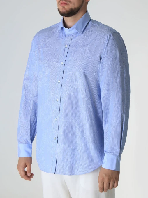 Рубашка Slim Fit хлопковая ETRO