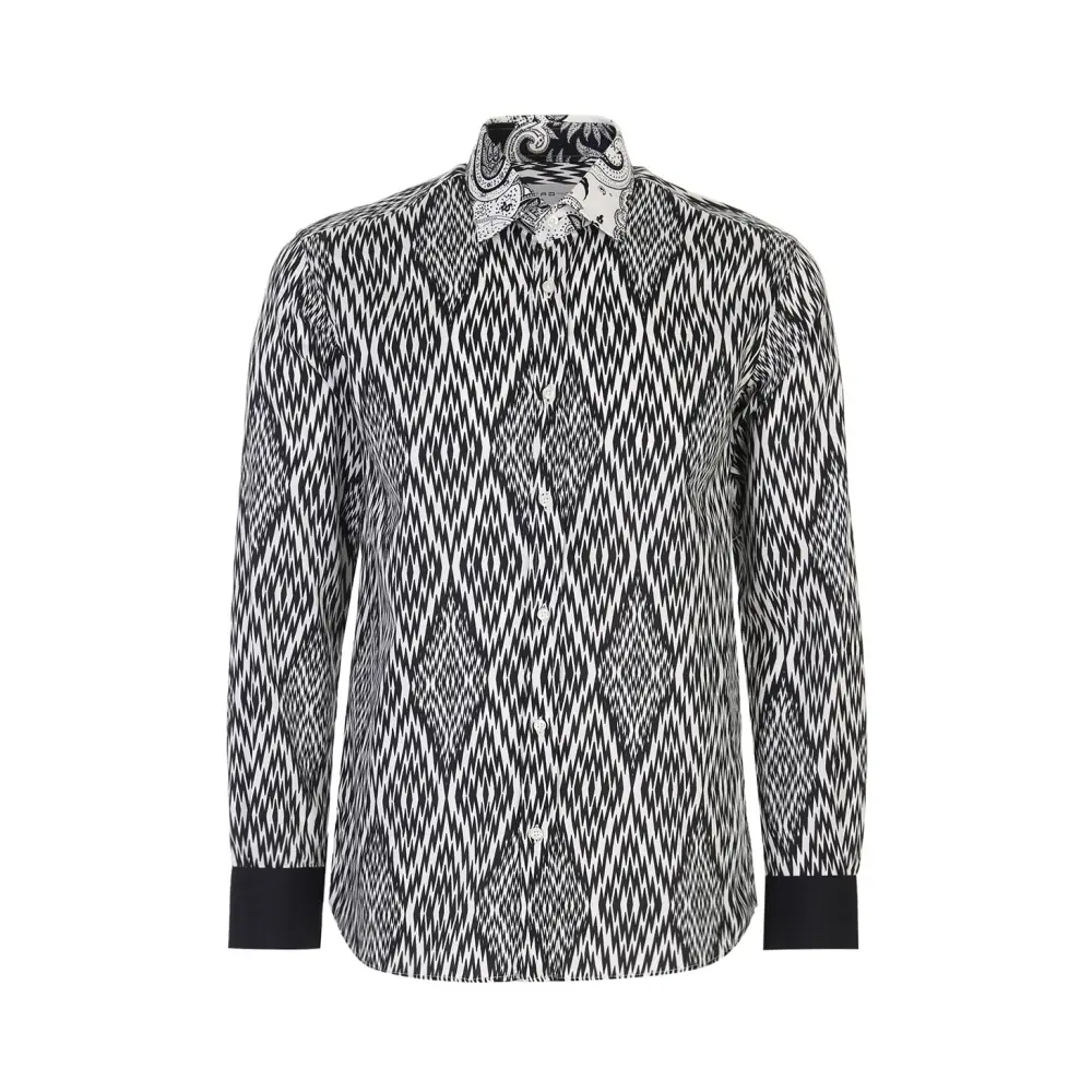 Рубашка Slim Fit хлопковая