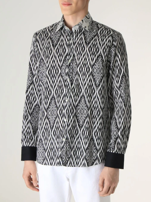 Рубашка Slim Fit хлопковая ETRO