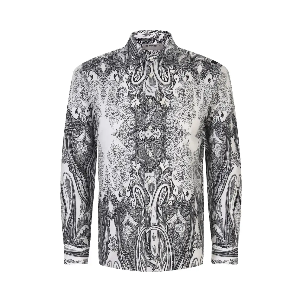Рубашка Slim Fit хлопковая