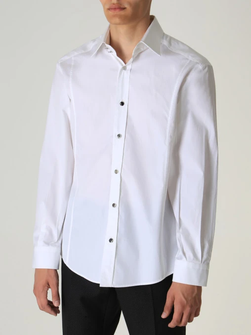 Рубашка Slim Fit хлопковая VERSACE