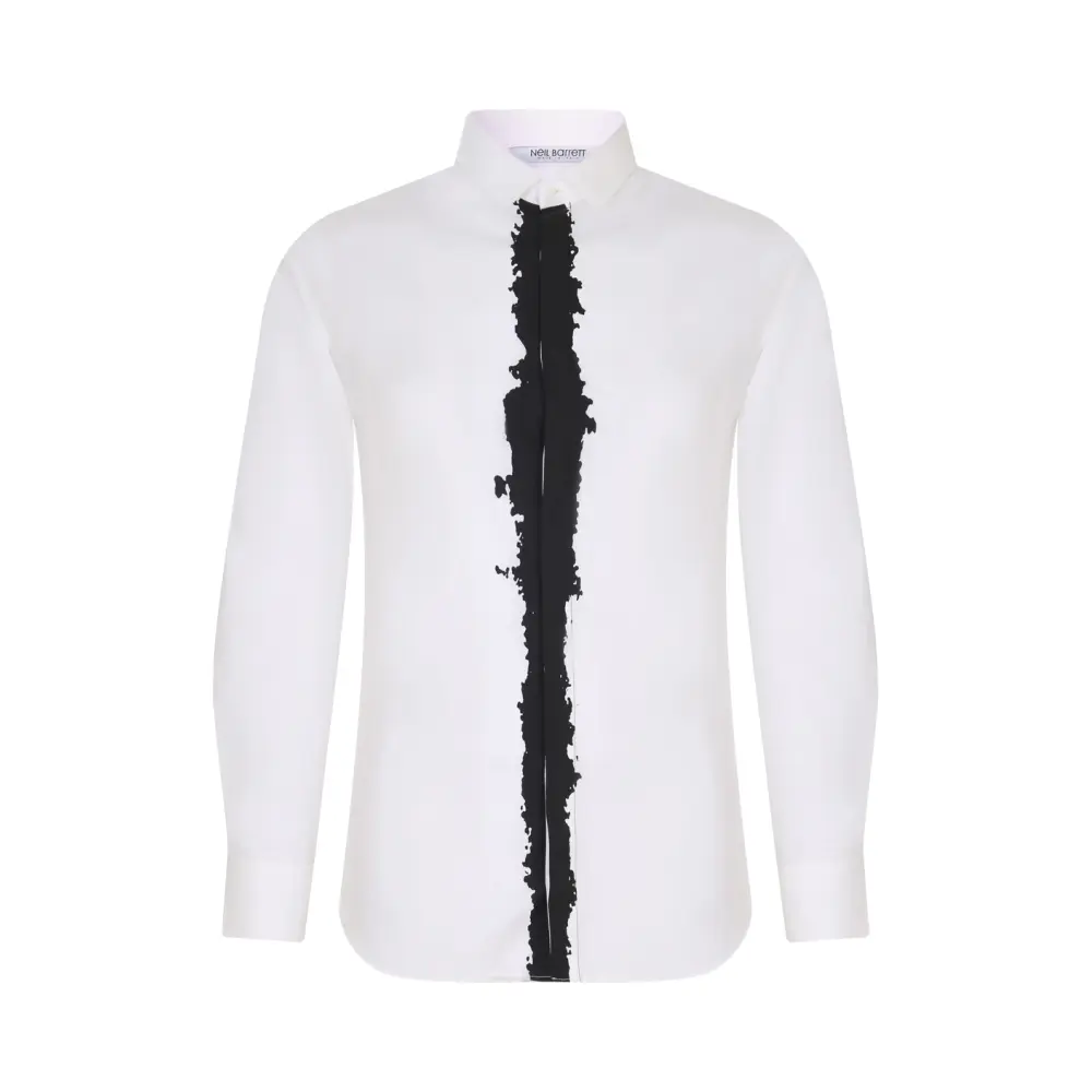 Рубашка Slim Fit хлопковая