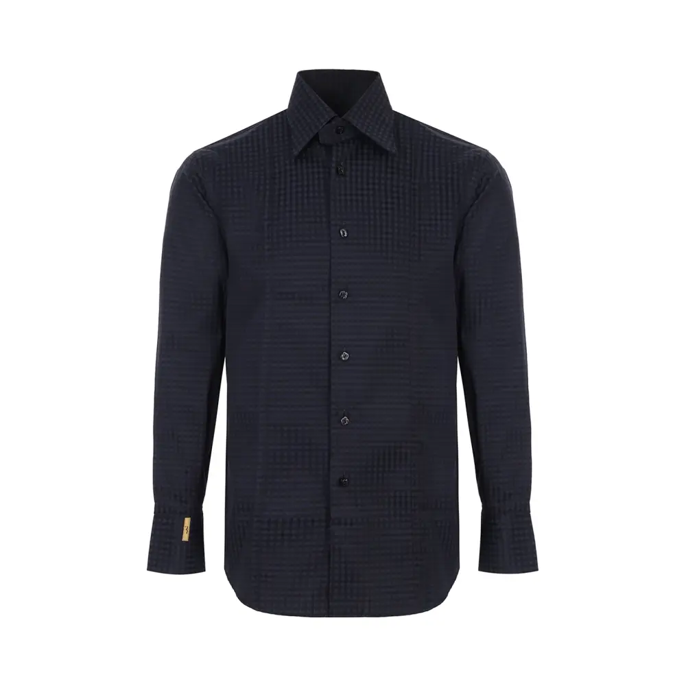 Рубашка Slim Fit хлопковая