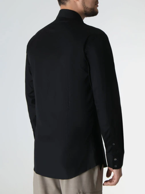 Рубашка Slim Fit хлопковая ALEXANDER MCQUEEN