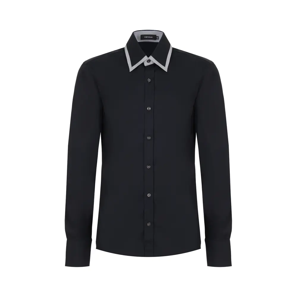 Рубашка Slim Fit хлопковая