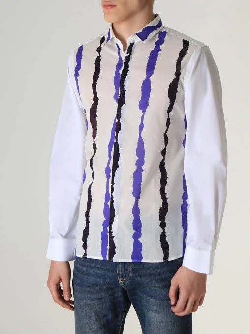 Рубашка Slim Fit хлопковая NEIL BARRETT