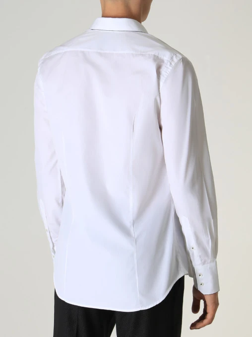 Рубашка Slim Fit хлопковая CORTIGIANI