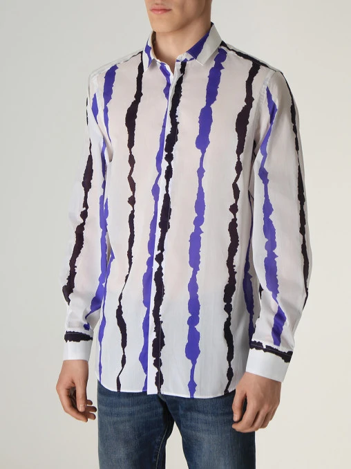 Рубашка Standard Fit хлопковая NEIL BARRETT