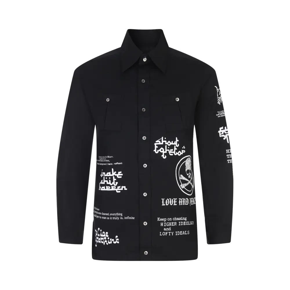 Рубашка Slim Fit хлопковая