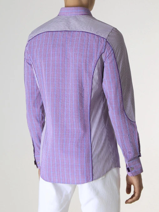 Рубашка Slim Fit хлопковая FRANKIE MORELLO