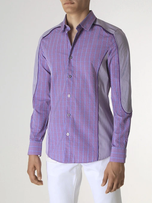 Рубашка Slim Fit хлопковая FRANKIE MORELLO