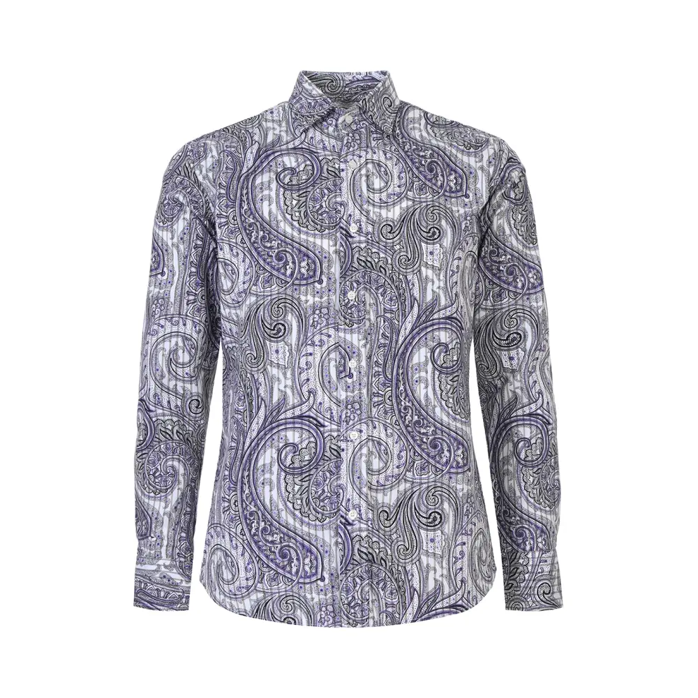Рубашка Slim Fit хлопковая