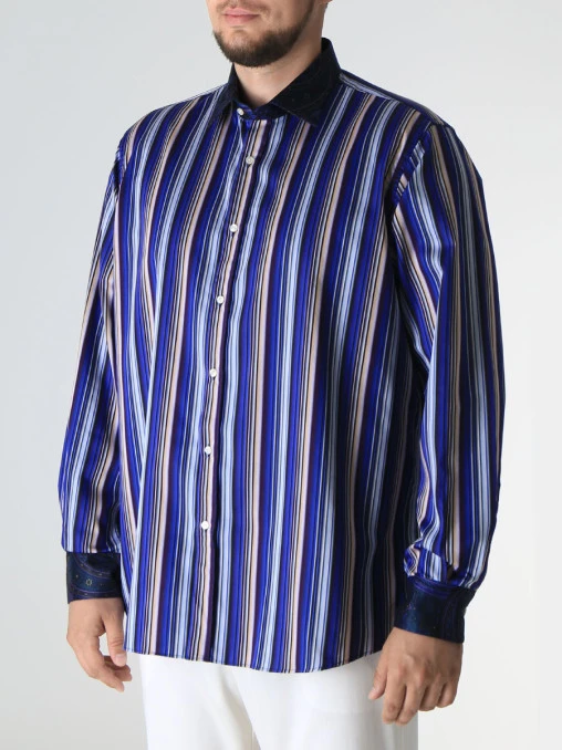 Рубашка Slim Fit хлопковая ETRO