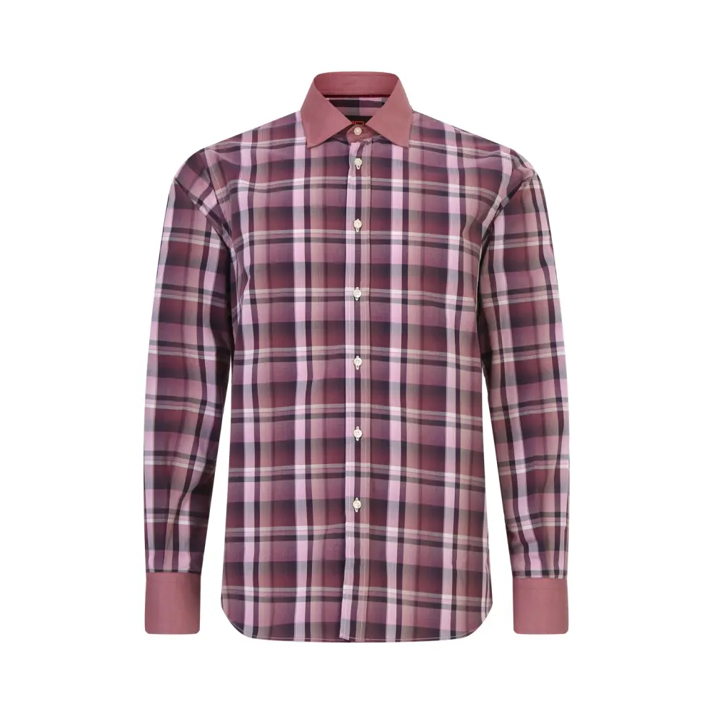 Рубашка Slim Fit хлопковая