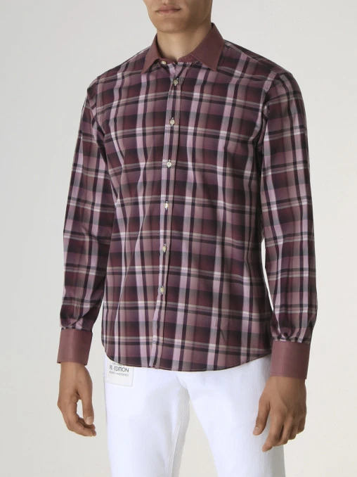 Рубашка Slim Fit хлопковая ETRO