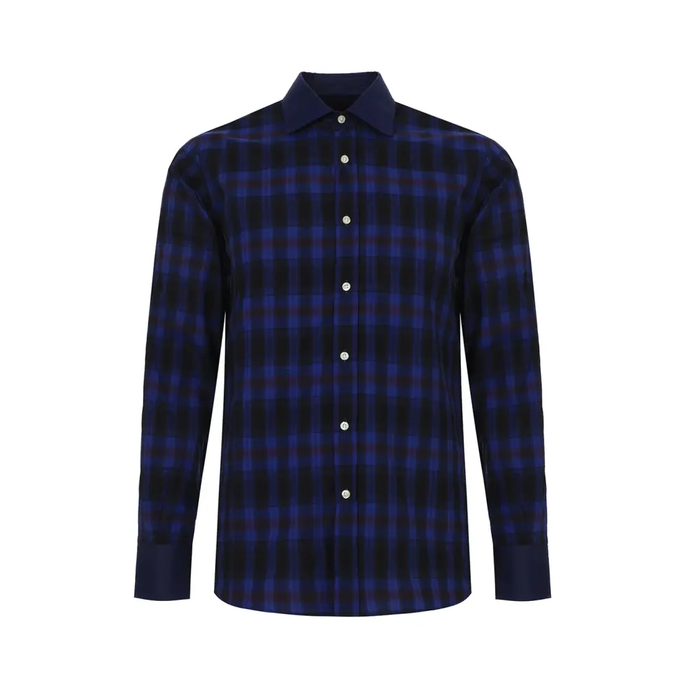Рубашка Slim Fit хлопковая