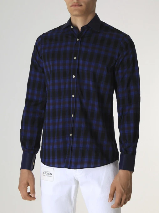 Рубашка Slim Fit хлопковая ETRO