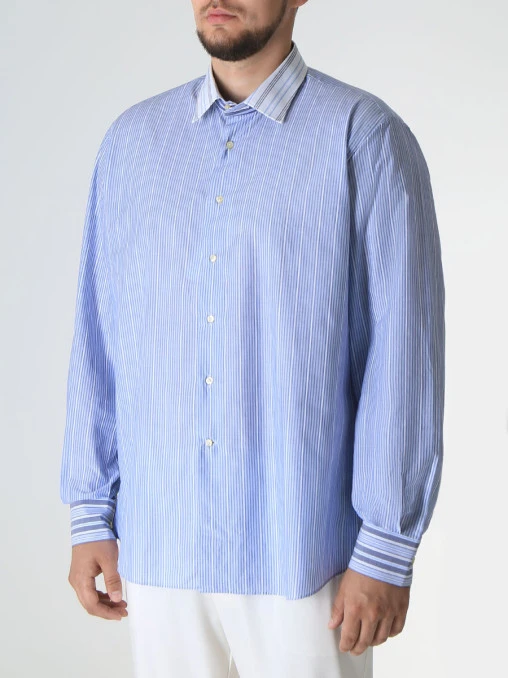 Рубашка Slim Fit хлопковая ETRO