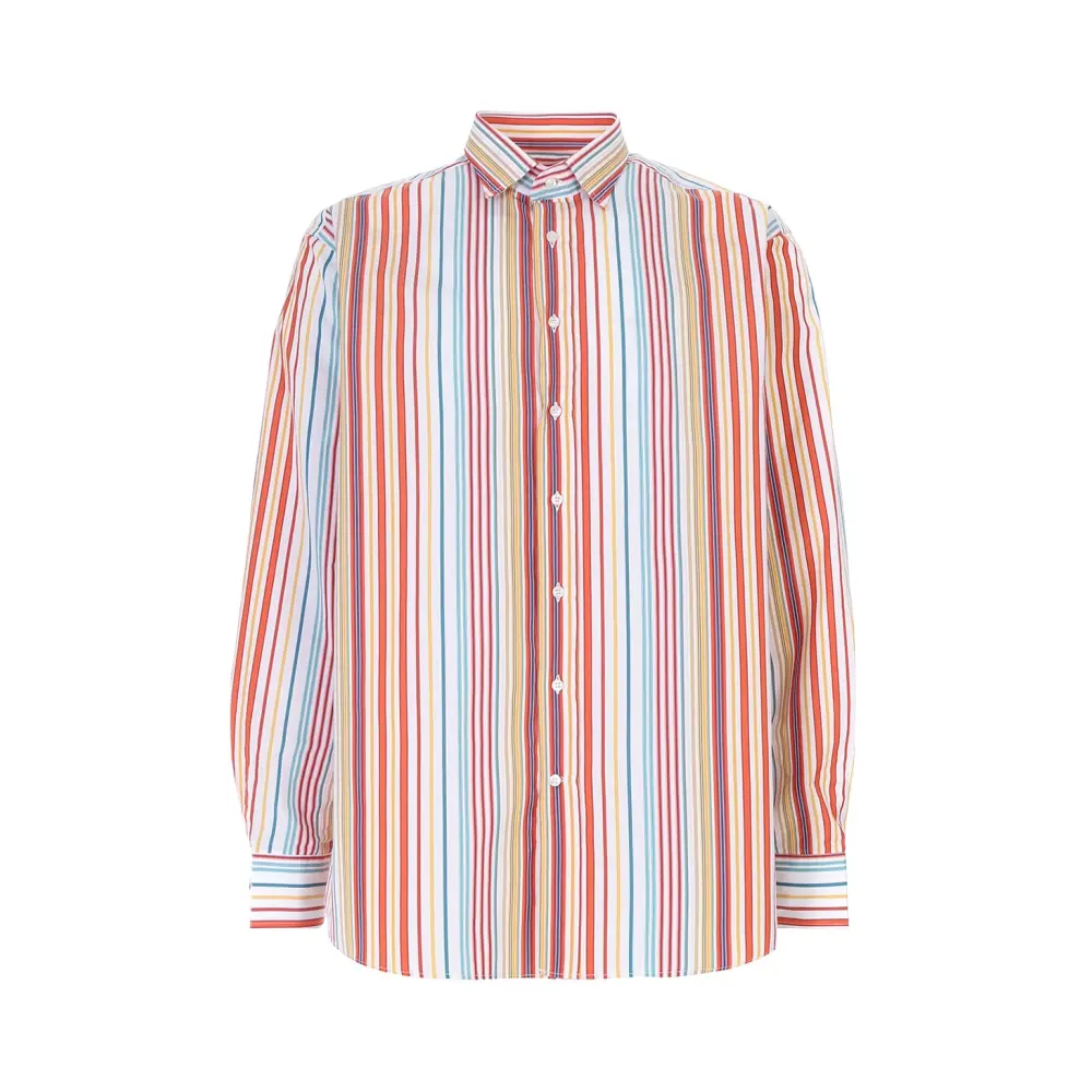 Рубашка Slim Fit хлопковая