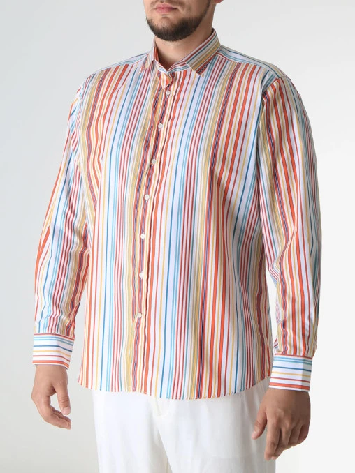 Рубашка Slim Fit хлопковая ETRO