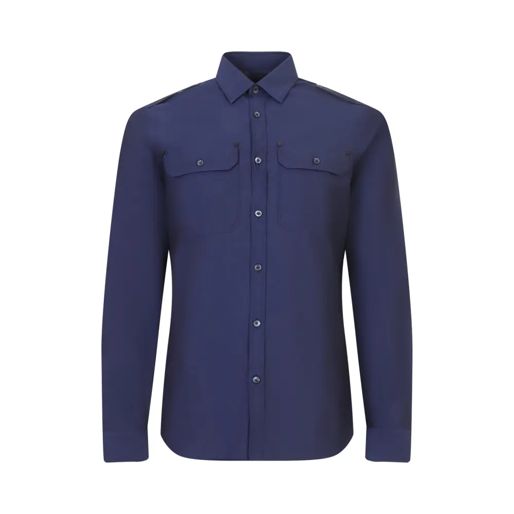 Рубашка Regular Fit хлопковая