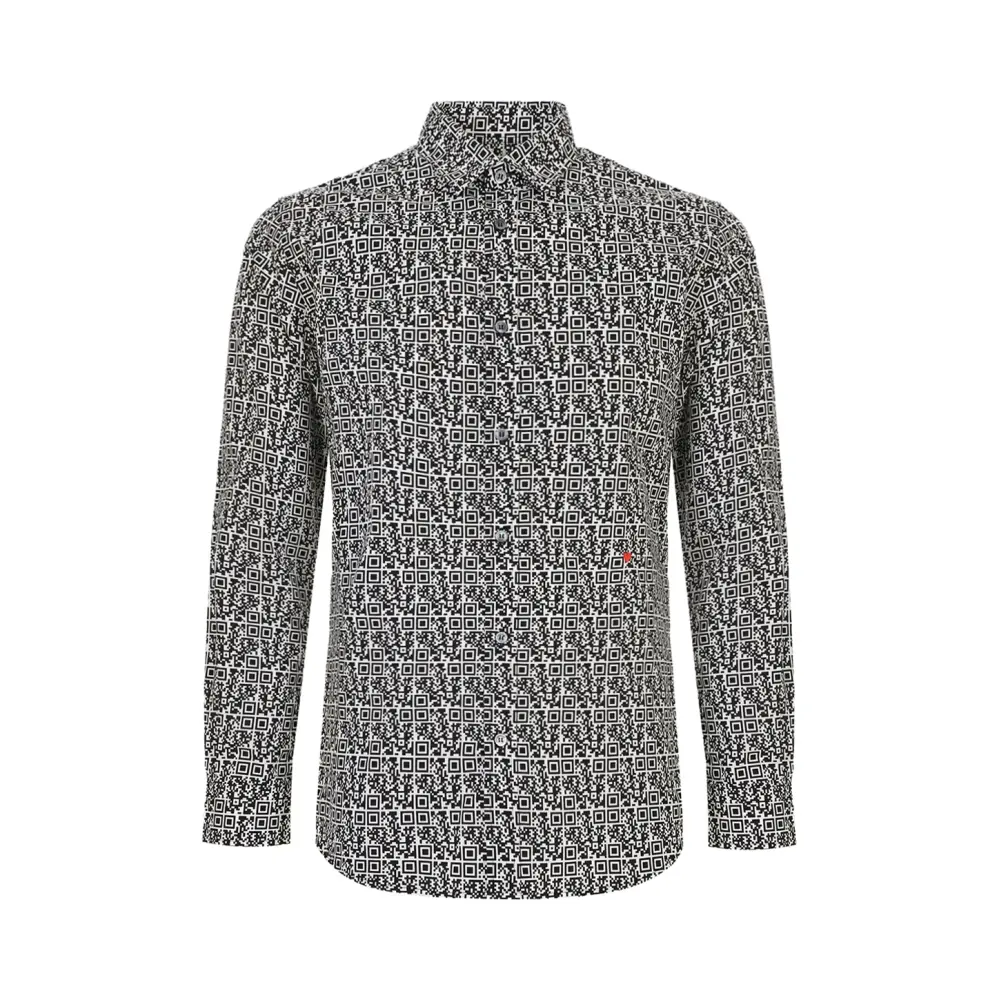 Рубашка Slim Fit хлопковая