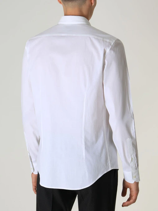 Рубашка Slim Fit хлопковая JOHN RICHMOND
