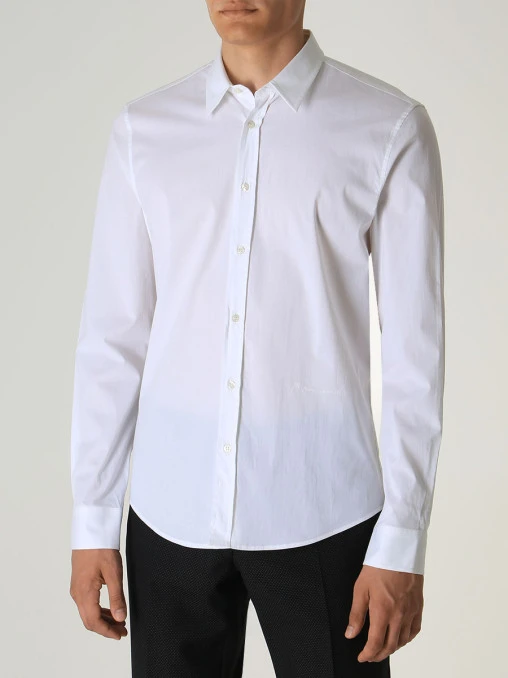 Рубашка Slim Fit хлопковая JOHN RICHMOND