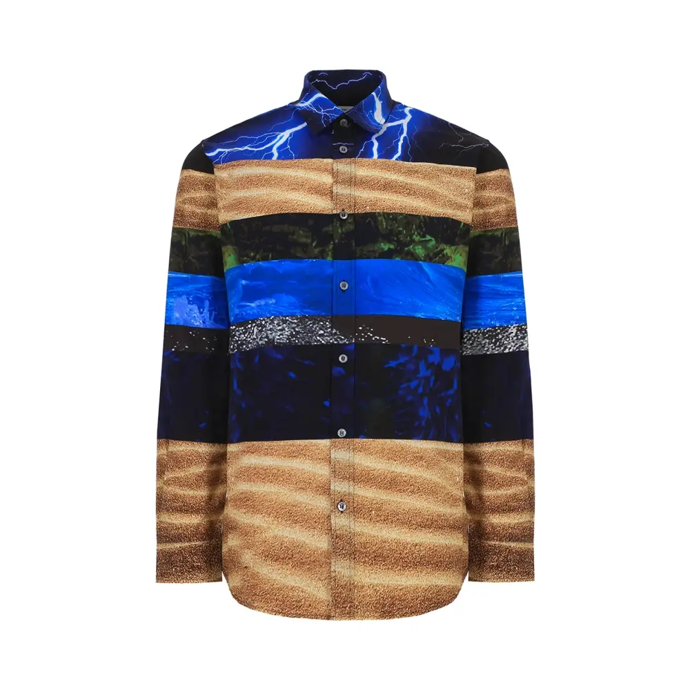 Рубашка Slim Fit хлопковая