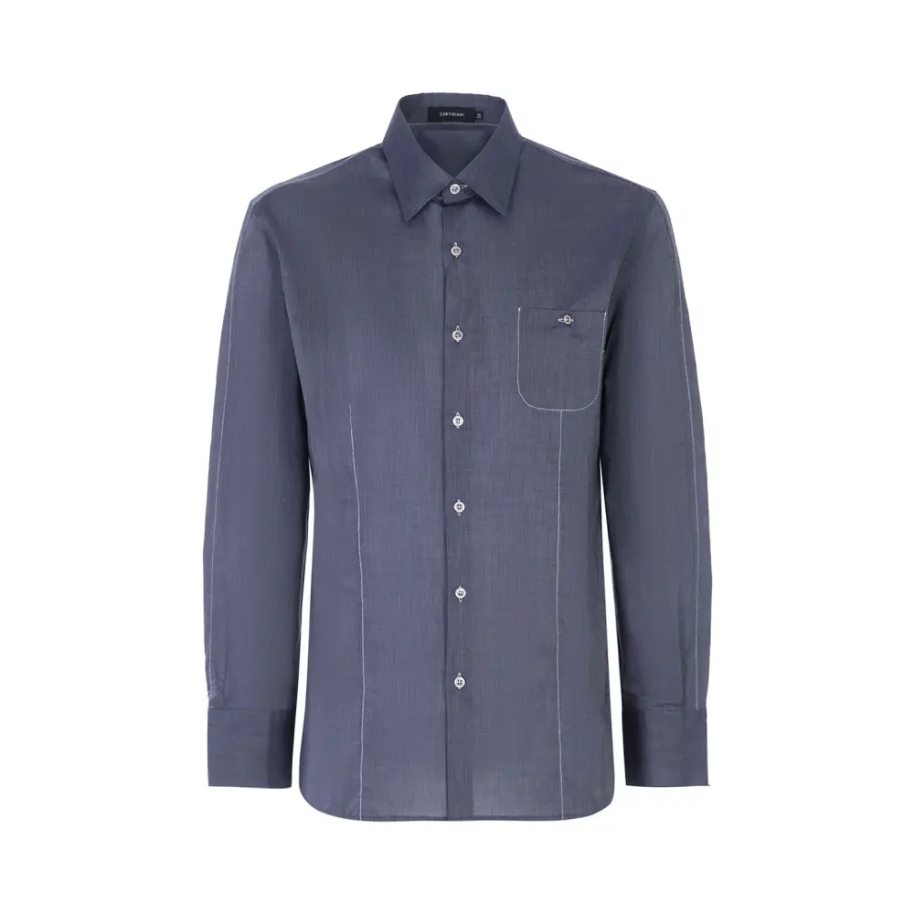 Рубашка Slim Fit хлопковая