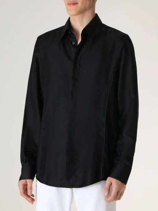 Рубашка Slim Fit шелковая VERSACE