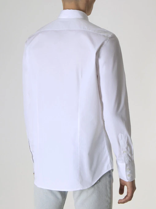 Рубашка Slim Fit хлопковая CORTIGIANI