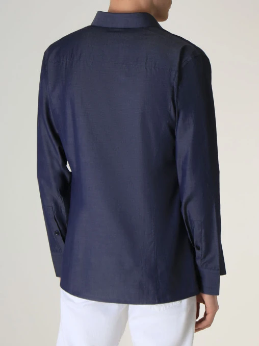 Рубашка Slim Fit хлопковая DIRK BIKKEMBERGS