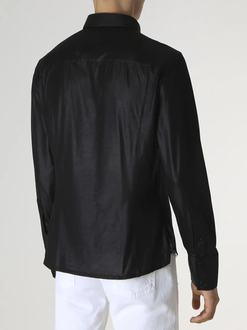 Рубашка Slim Fit хлопковая DIRK BIKKEMBERGS