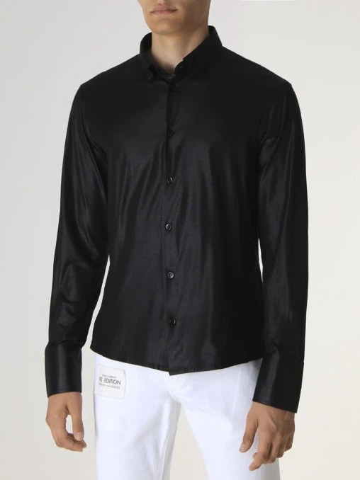 Рубашка Slim Fit хлопковая DIRK BIKKEMBERGS