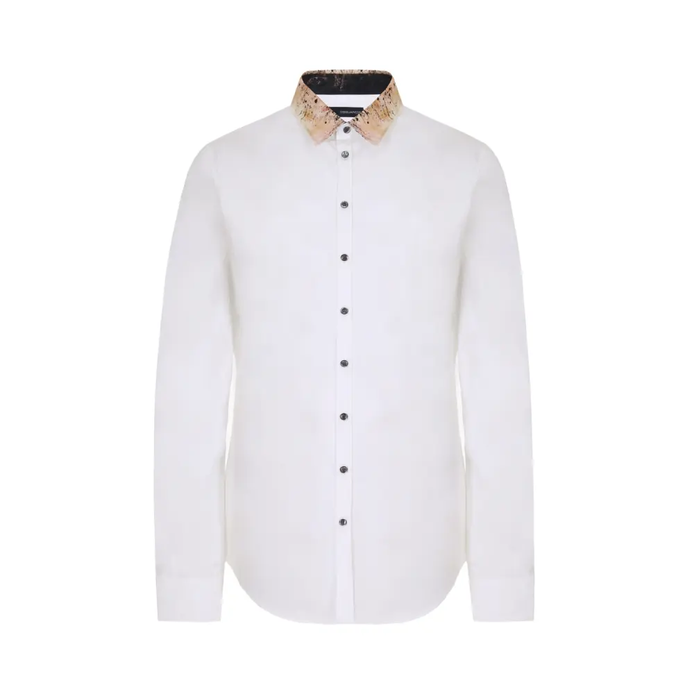 Рубашка Regular Fit хлопковая