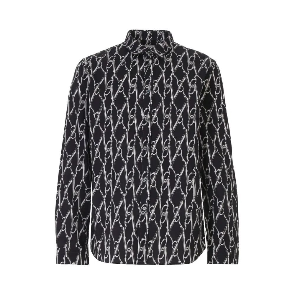 Рубашка Slim Fit хлопковая