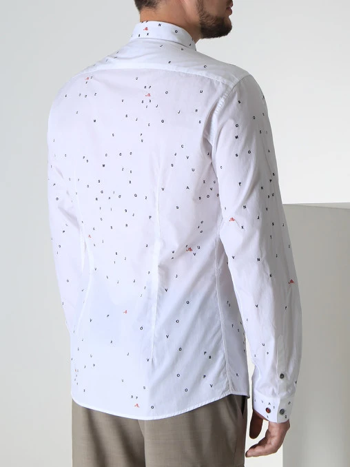 Рубашка Slim Fit MOSCHINO