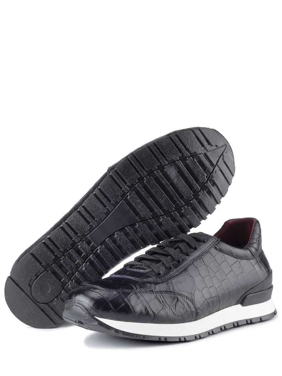 Кроссовки из кожи крокодила