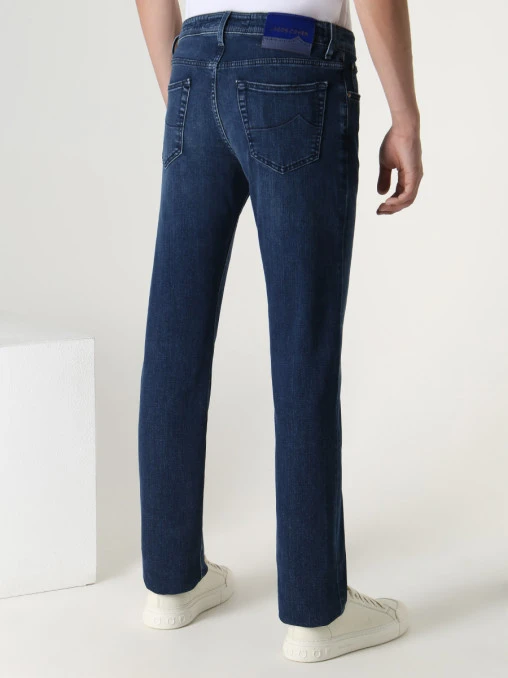 Джинсы Regular Fit хлопковые JACOB COHEN