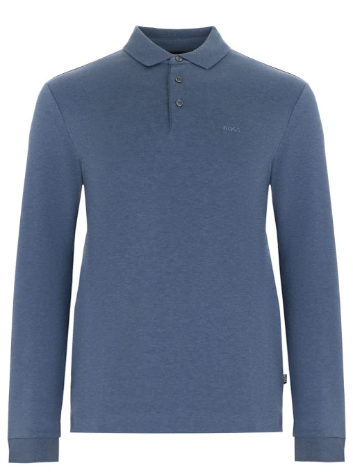 Поло хлопковое BOSS