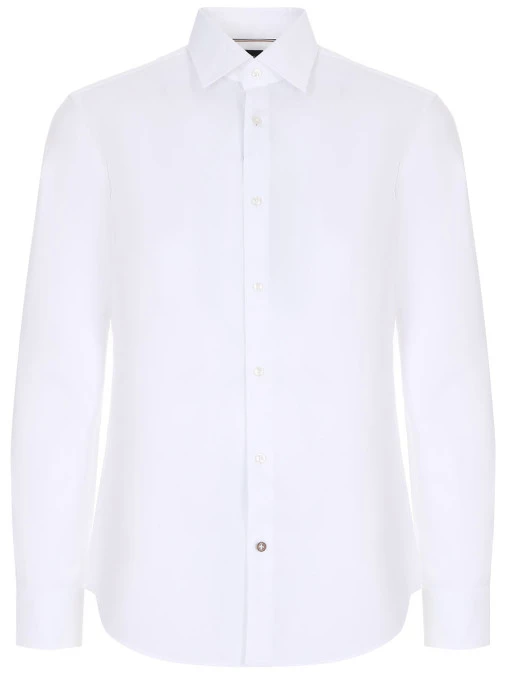 Рубашка Regular Fit хлопковая BOSS