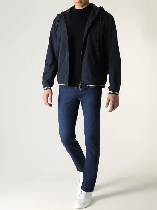 Джинсы Slim Fit хлопковые BOSS