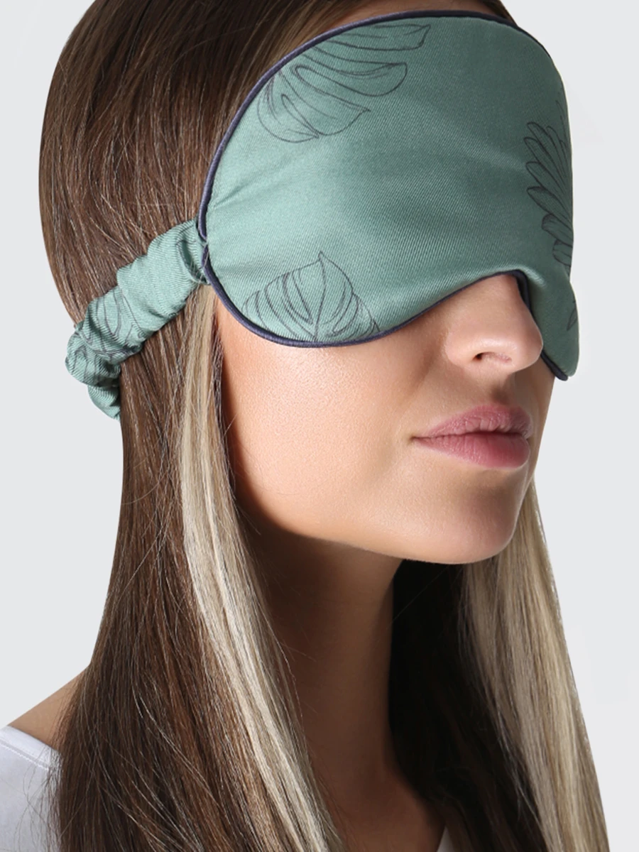 Маска для сна шелковая