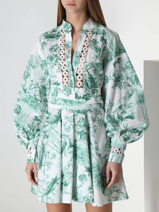 Платье хлопковое FORTE DEI MARMI COUTURE